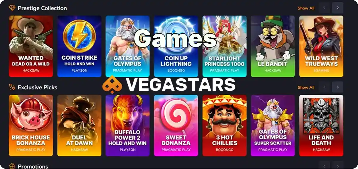 Vegastars Games
